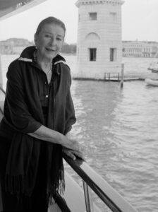 Giuliana Camerino, fashion designer, Venice, Italy Giuliana Camerino, fashion designer, Venice, Italy