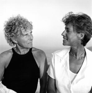 Barbara and Marilynn